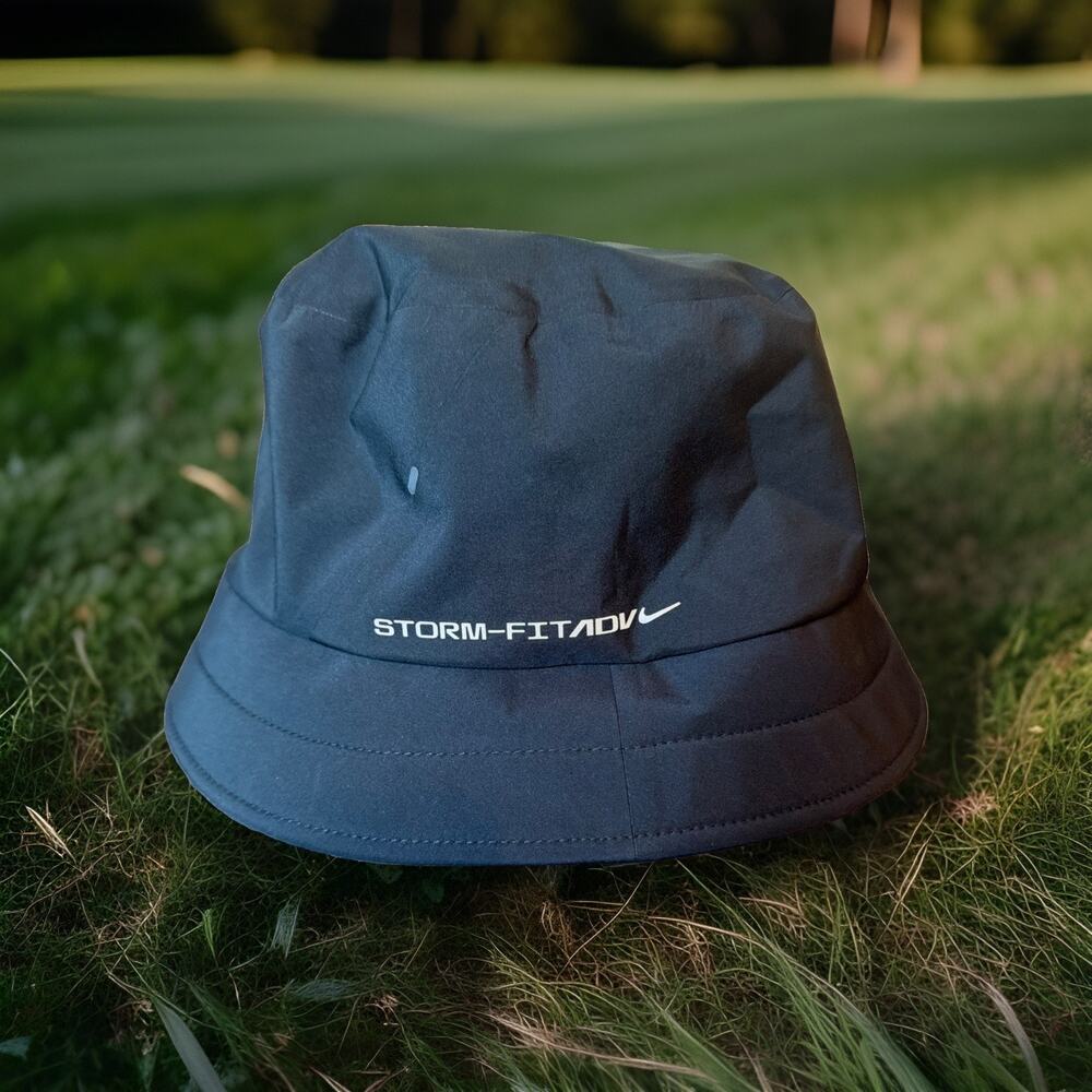 Unisex NIKE Black Storm-FIT ADV Apex Bucket Hat Sz S NEW NWT FJ6282